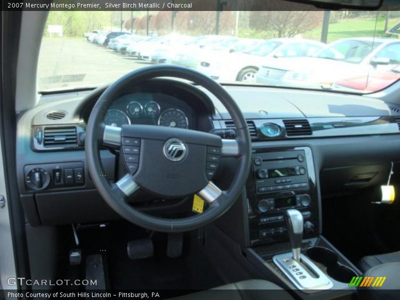 Silver Birch Metallic / Charcoal 2007 Mercury Montego Premier