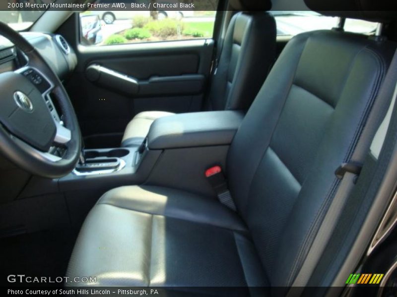 Black / Charcoal Black 2008 Mercury Mountaineer Premier AWD