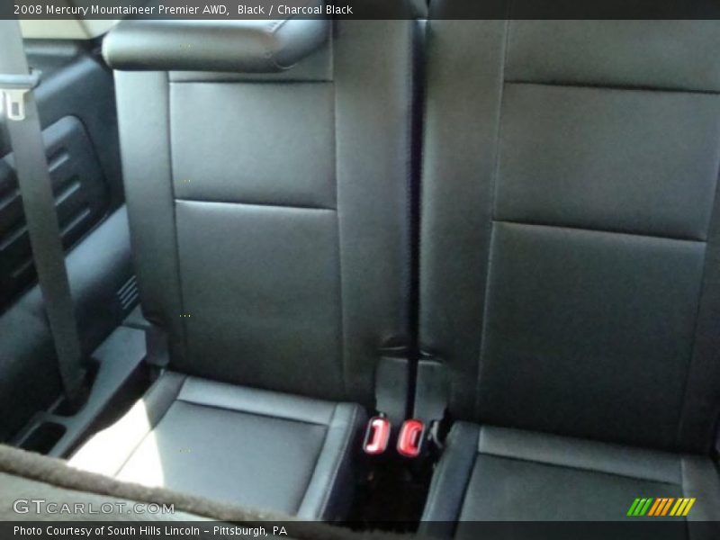 Black / Charcoal Black 2008 Mercury Mountaineer Premier AWD