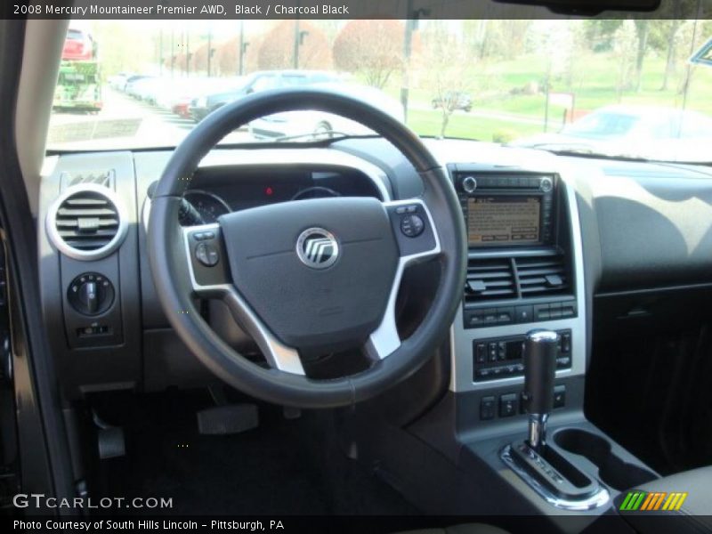 Black / Charcoal Black 2008 Mercury Mountaineer Premier AWD