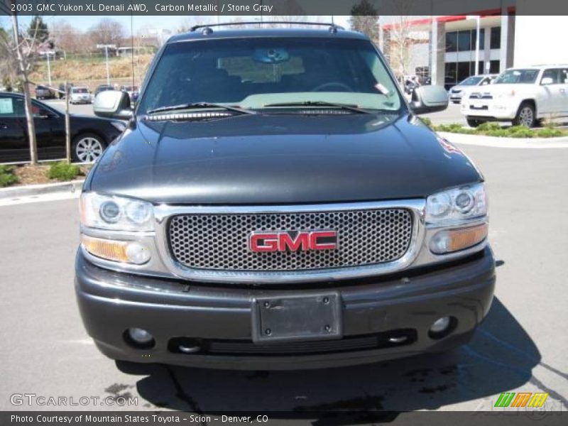 Carbon Metallic / Stone Gray 2003 GMC Yukon XL Denali AWD