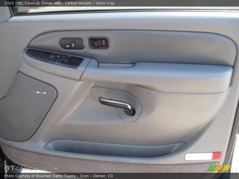 Carbon Metallic / Stone Gray 2003 GMC Yukon XL Denali AWD