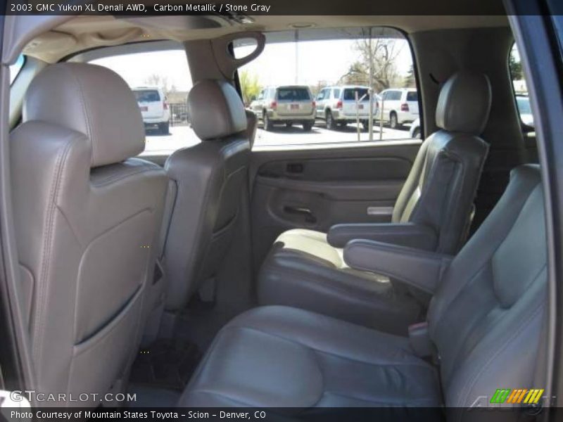 Carbon Metallic / Stone Gray 2003 GMC Yukon XL Denali AWD