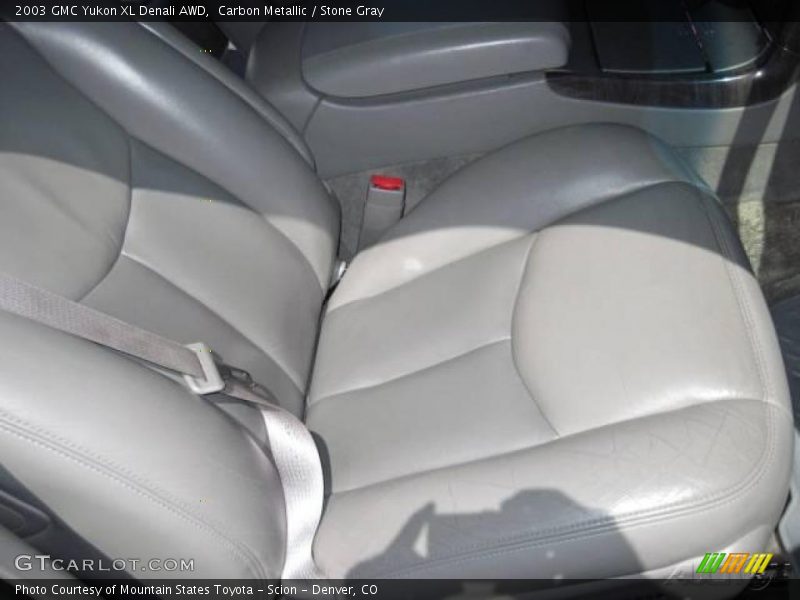 Carbon Metallic / Stone Gray 2003 GMC Yukon XL Denali AWD