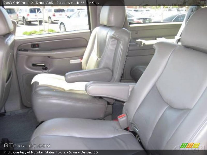 Carbon Metallic / Stone Gray 2003 GMC Yukon XL Denali AWD