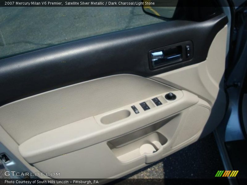 Satellite Silver Metallic / Dark Charcoal/Light Stone 2007 Mercury Milan V6 Premier
