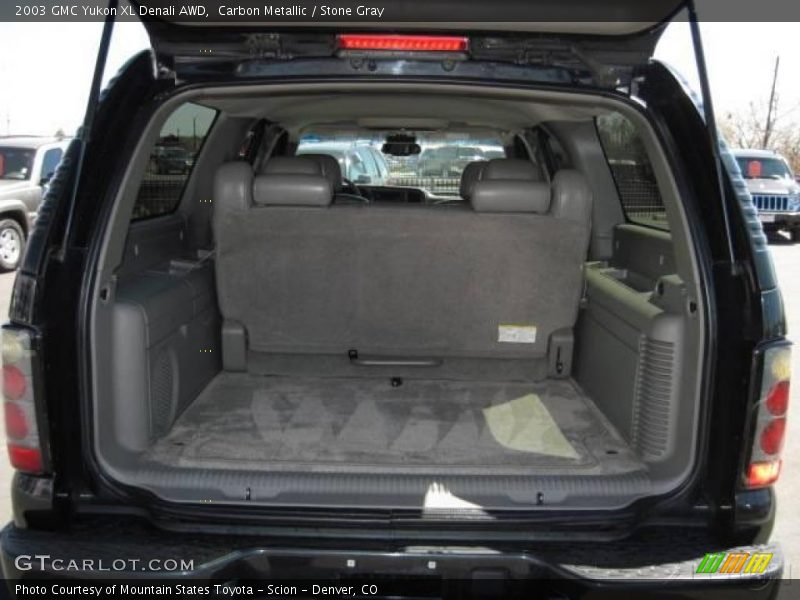 Carbon Metallic / Stone Gray 2003 GMC Yukon XL Denali AWD