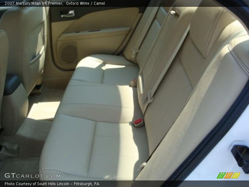 Oxford White / Camel 2007 Mercury Milan V6 Premier