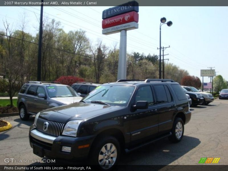 Alloy Metallic / Camel 2007 Mercury Mountaineer AWD