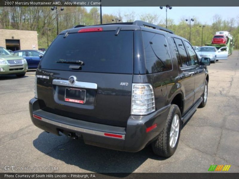 Alloy Metallic / Camel 2007 Mercury Mountaineer AWD