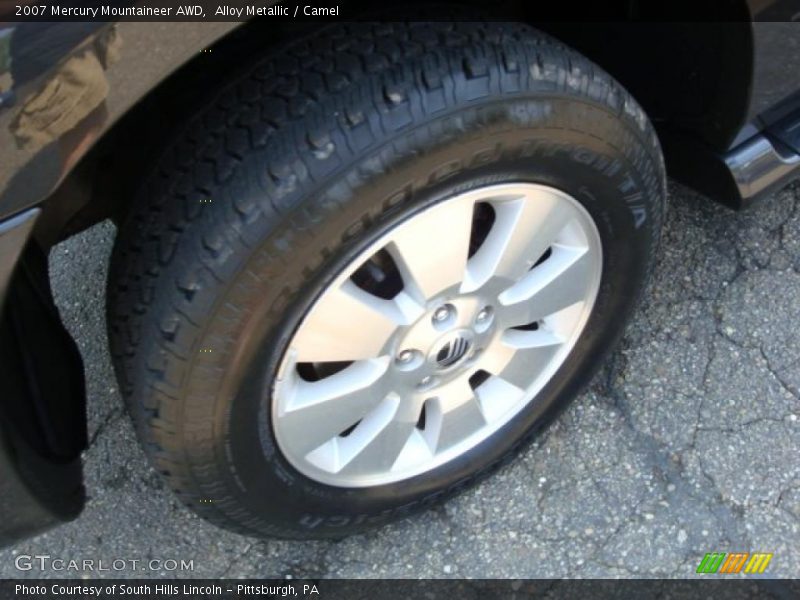 Alloy Metallic / Camel 2007 Mercury Mountaineer AWD