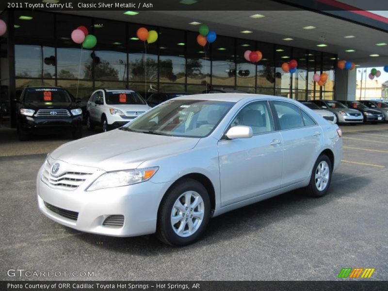 Classic Silver Metallic / Ash 2011 Toyota Camry LE