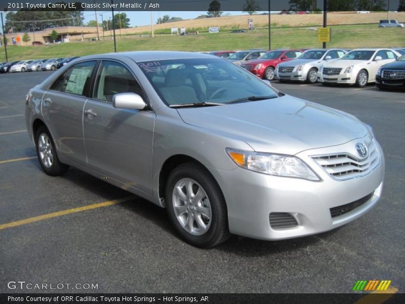 Classic Silver Metallic / Ash 2011 Toyota Camry LE