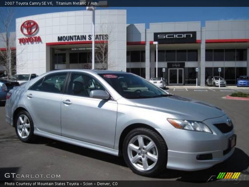 Titanium Metallic / Ash 2007 Toyota Camry SE V6