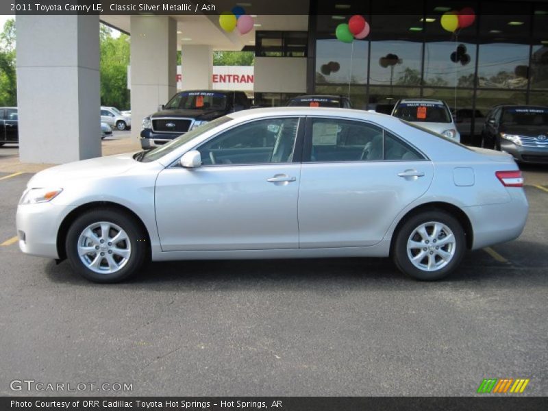 Classic Silver Metallic / Ash 2011 Toyota Camry LE