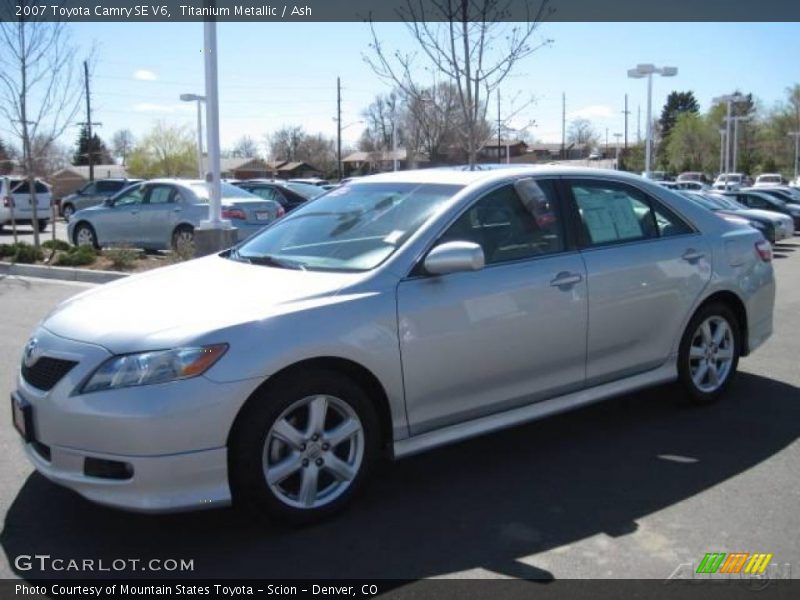 Titanium Metallic / Ash 2007 Toyota Camry SE V6