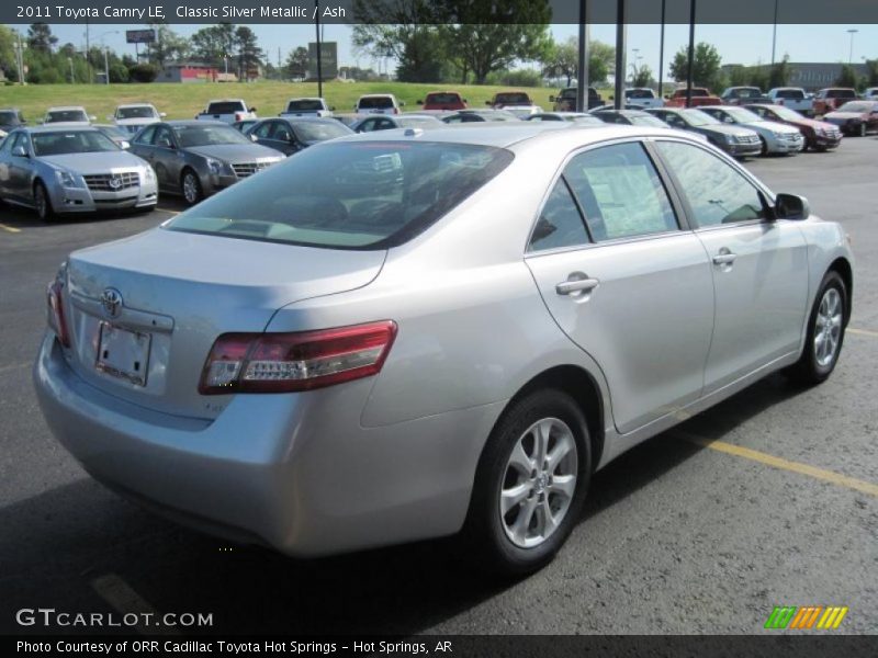 Classic Silver Metallic / Ash 2011 Toyota Camry LE