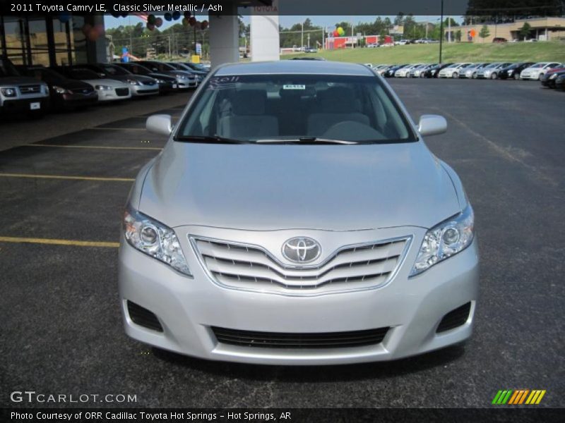 Classic Silver Metallic / Ash 2011 Toyota Camry LE