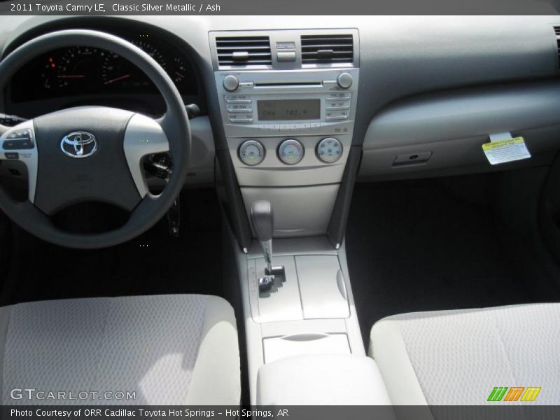 Classic Silver Metallic / Ash 2011 Toyota Camry LE