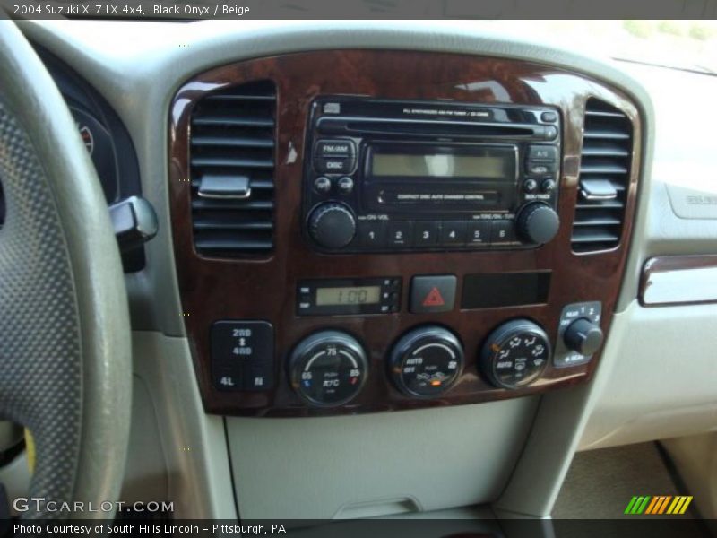 Black Onyx / Beige 2004 Suzuki XL7 LX 4x4