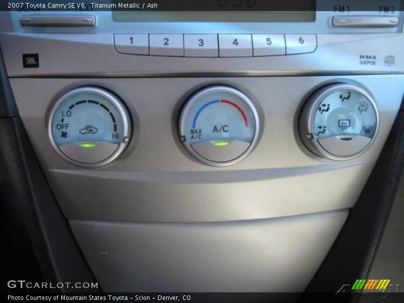 Titanium Metallic / Ash 2007 Toyota Camry SE V6