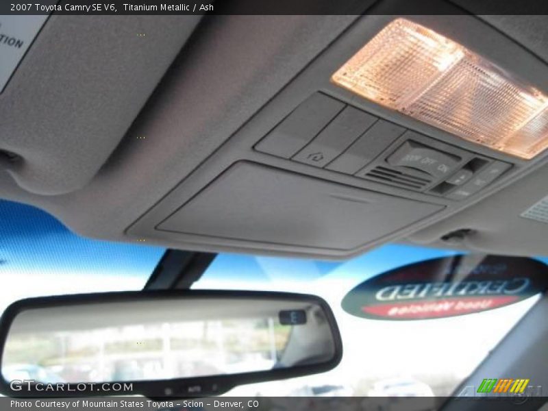 Titanium Metallic / Ash 2007 Toyota Camry SE V6