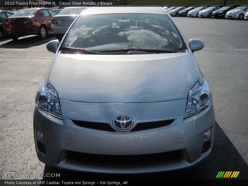 Classic Silver Metallic / Bisque 2010 Toyota Prius Hybrid III