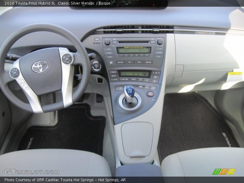 Classic Silver Metallic / Bisque 2010 Toyota Prius Hybrid III