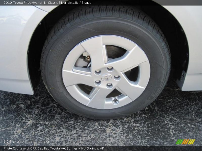 Classic Silver Metallic / Bisque 2010 Toyota Prius Hybrid III