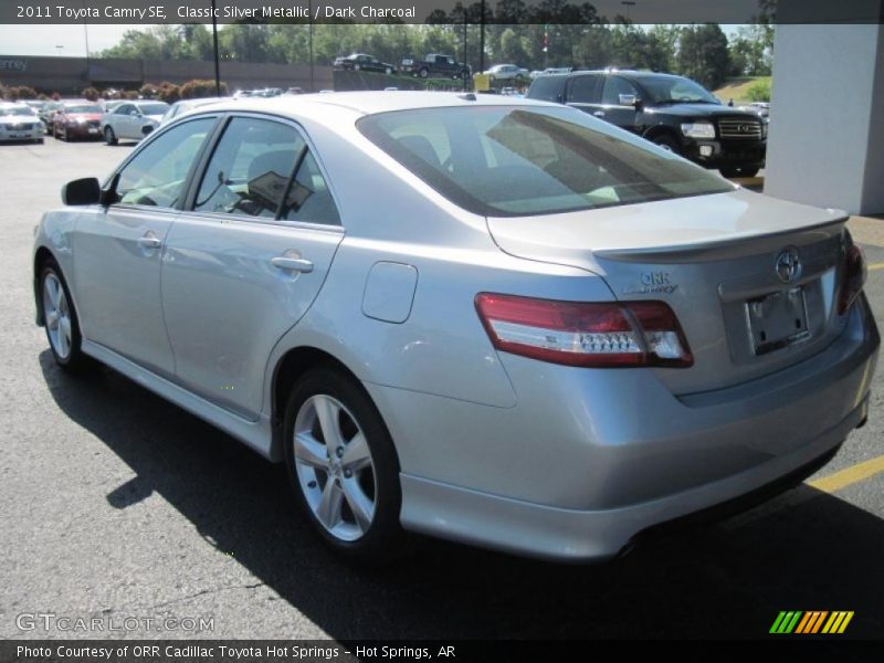Classic Silver Metallic / Dark Charcoal 2011 Toyota Camry SE