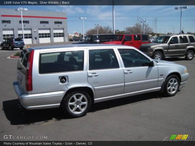 Silver Metallic / Black 1998 Volvo V70 Wagon