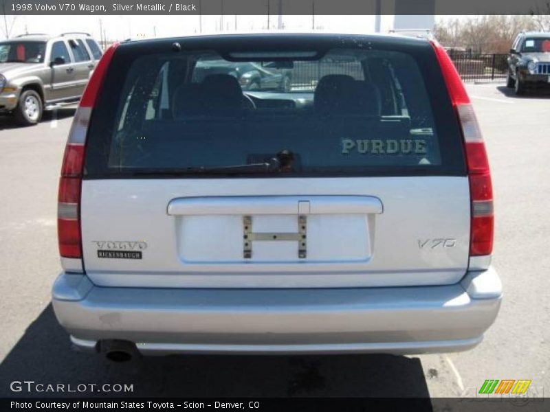 Silver Metallic / Black 1998 Volvo V70 Wagon