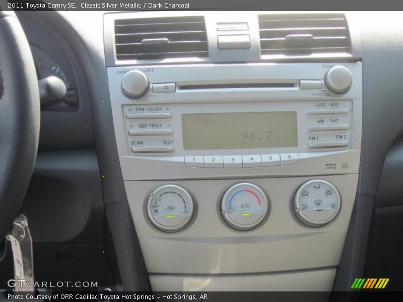 Classic Silver Metallic / Dark Charcoal 2011 Toyota Camry SE