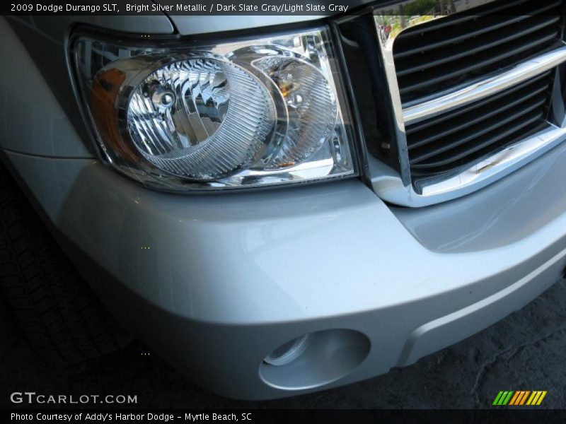 Bright Silver Metallic / Dark Slate Gray/Light Slate Gray 2009 Dodge Durango SLT