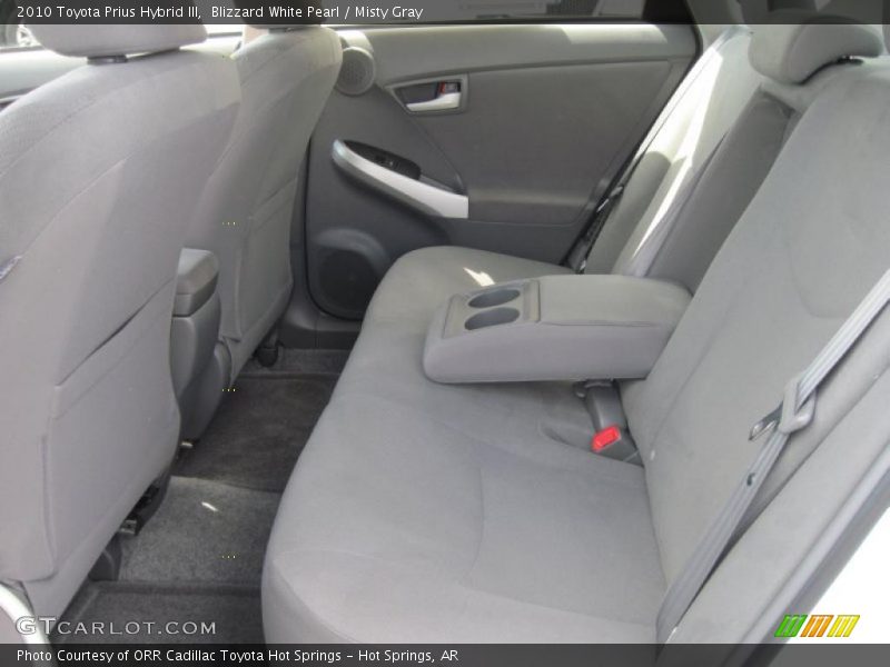 Blizzard White Pearl / Misty Gray 2010 Toyota Prius Hybrid III