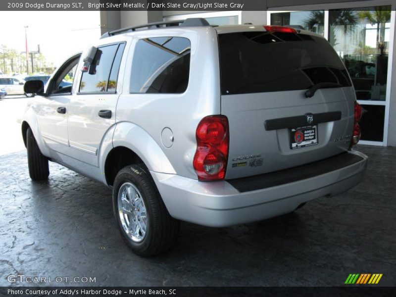 Bright Silver Metallic / Dark Slate Gray/Light Slate Gray 2009 Dodge Durango SLT