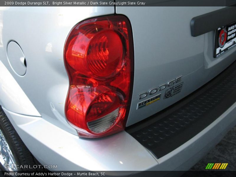 Bright Silver Metallic / Dark Slate Gray/Light Slate Gray 2009 Dodge Durango SLT