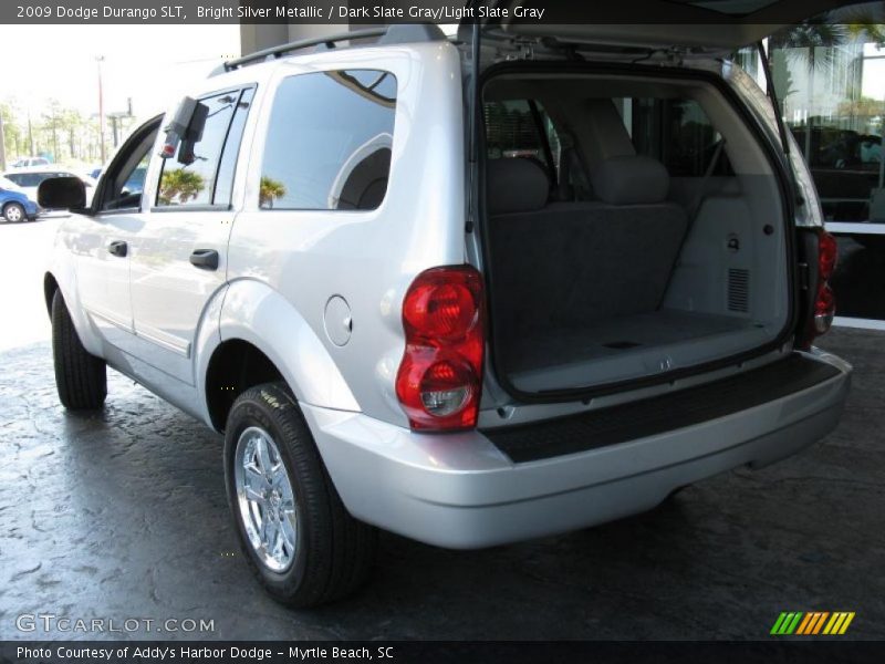 Bright Silver Metallic / Dark Slate Gray/Light Slate Gray 2009 Dodge Durango SLT