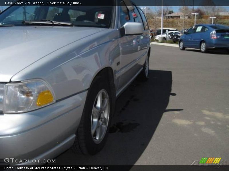 Silver Metallic / Black 1998 Volvo V70 Wagon