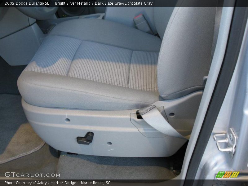 Bright Silver Metallic / Dark Slate Gray/Light Slate Gray 2009 Dodge Durango SLT