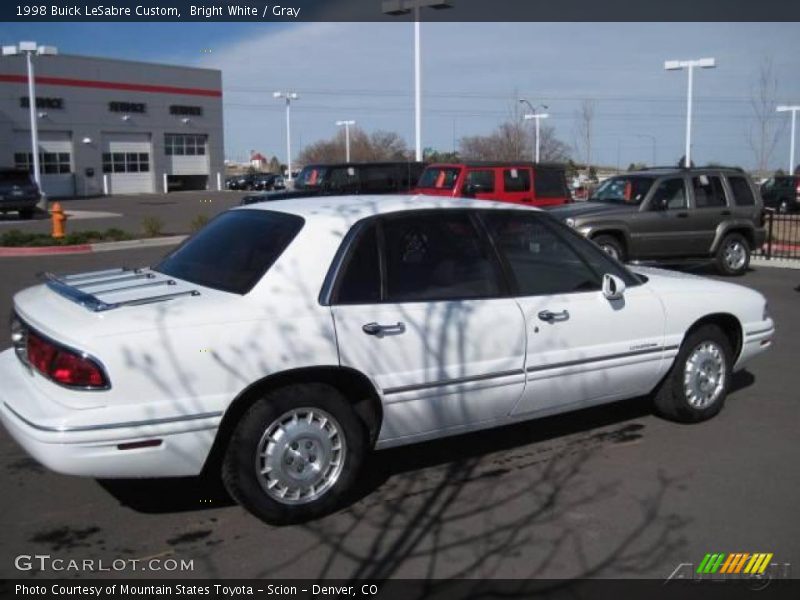Bright White / Gray 1998 Buick LeSabre Custom