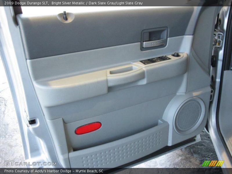 Bright Silver Metallic / Dark Slate Gray/Light Slate Gray 2009 Dodge Durango SLT