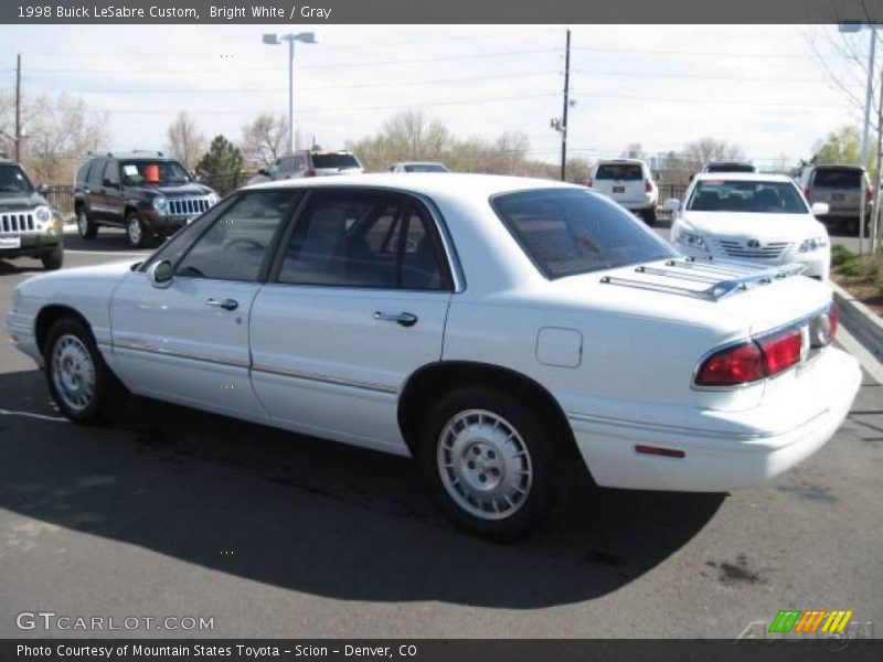 Bright White / Gray 1998 Buick LeSabre Custom