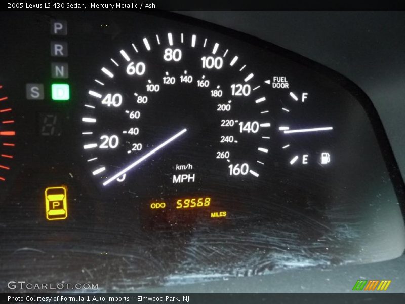 Mercury Metallic / Ash 2005 Lexus LS 430 Sedan