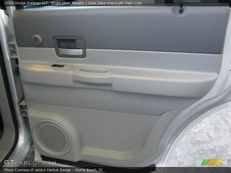 Bright Silver Metallic / Dark Slate Gray/Light Slate Gray 2009 Dodge Durango SLT
