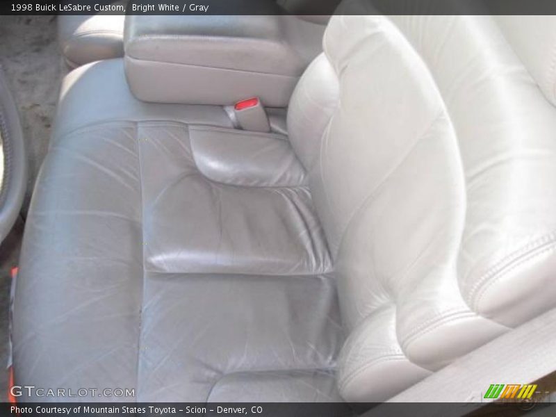 Bright White / Gray 1998 Buick LeSabre Custom