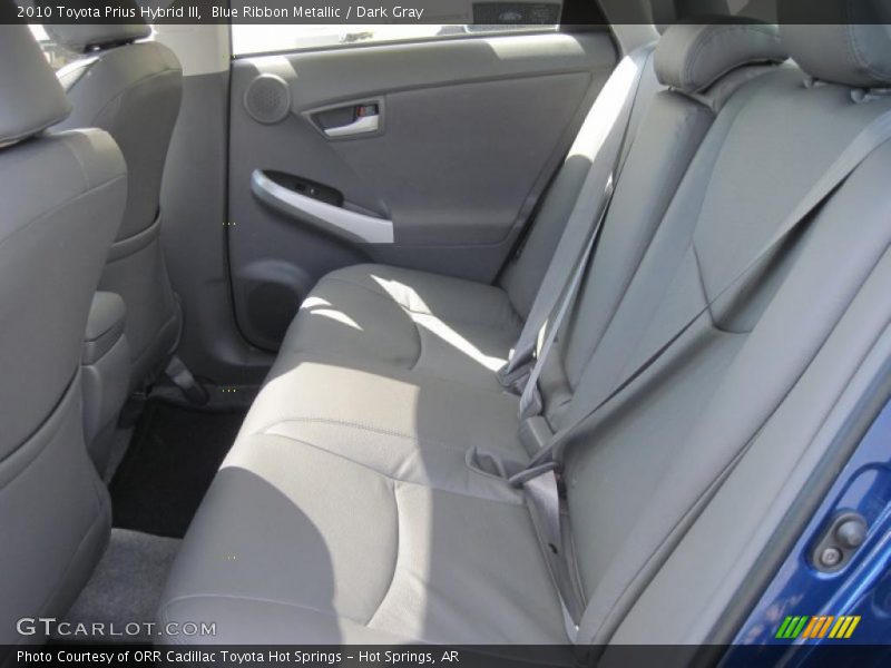 Blue Ribbon Metallic / Dark Gray 2010 Toyota Prius Hybrid III