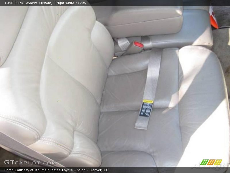 Bright White / Gray 1998 Buick LeSabre Custom