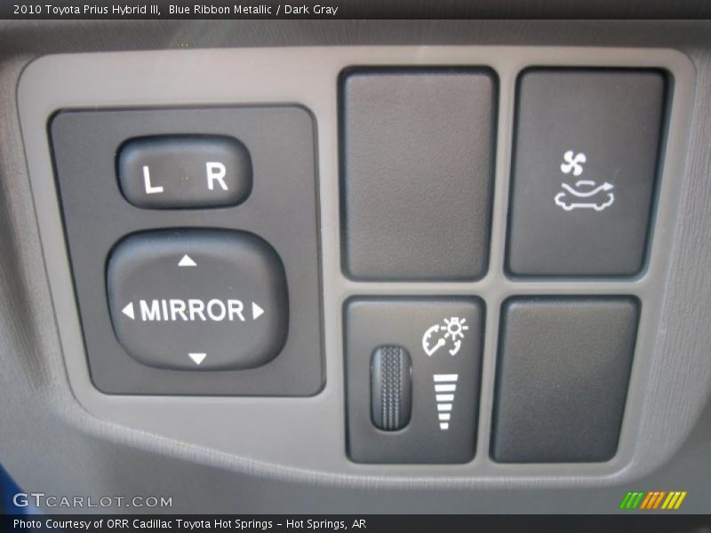 Blue Ribbon Metallic / Dark Gray 2010 Toyota Prius Hybrid III