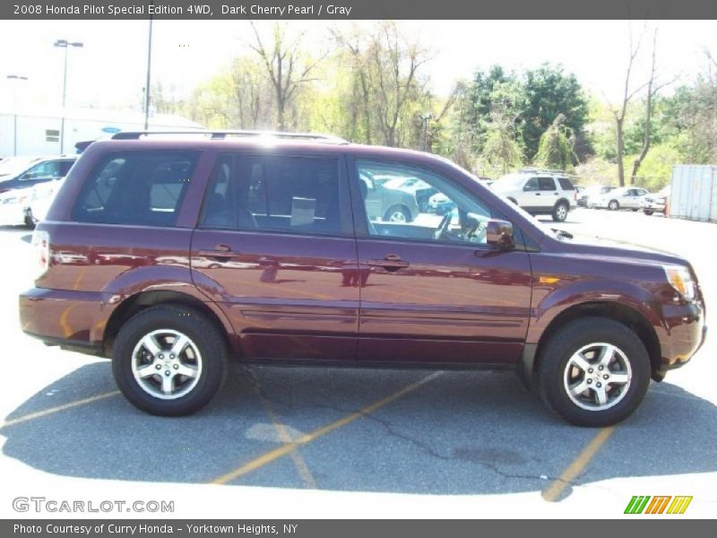 Dark Cherry Pearl / Gray 2008 Honda Pilot Special Edition 4WD